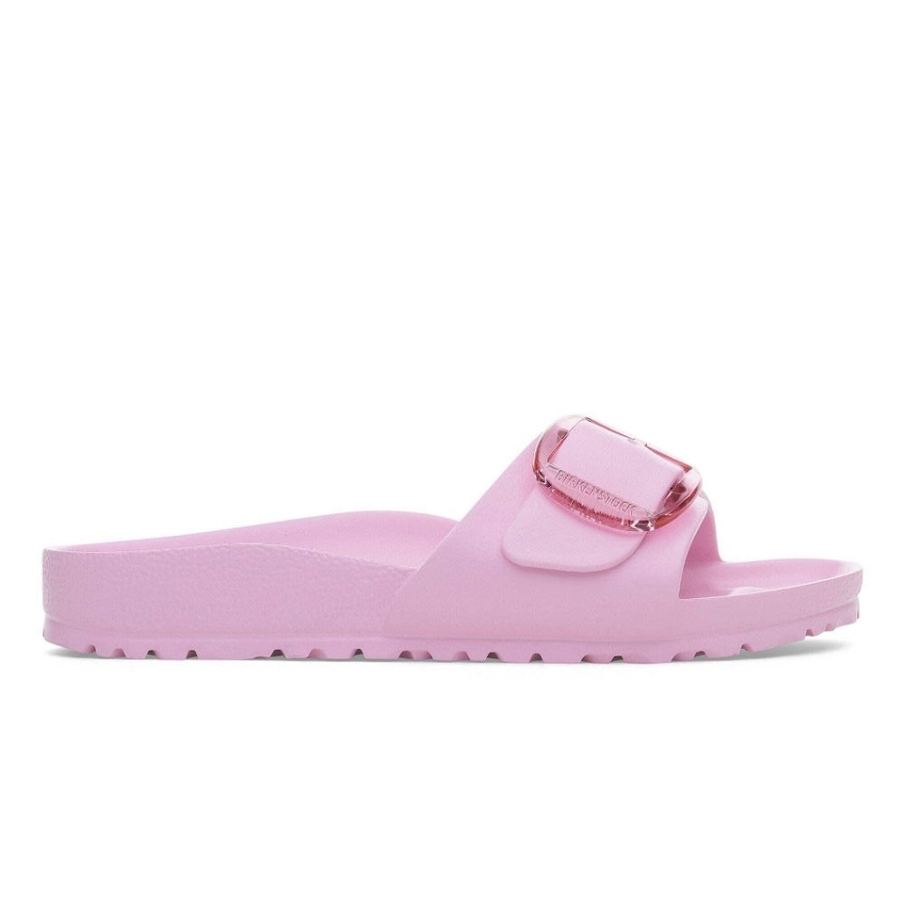 NEW Birkenstock Madrid Big Buckle Light Pink Slide Sandals Size 38 / US 7 - 7.5 - Picture 4 of 11